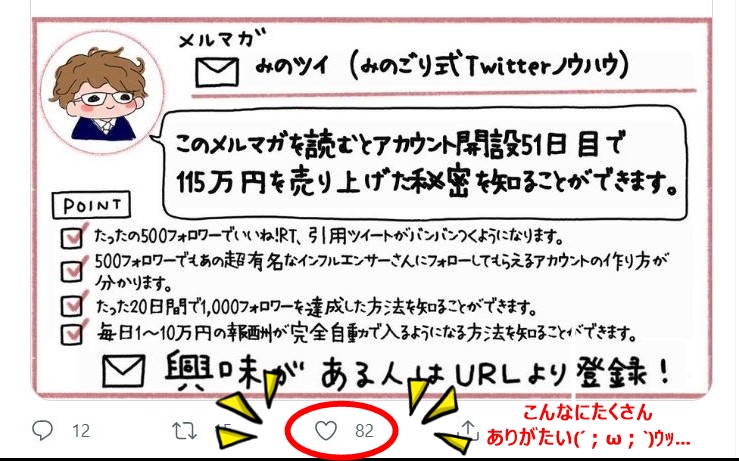 Twitterいいね